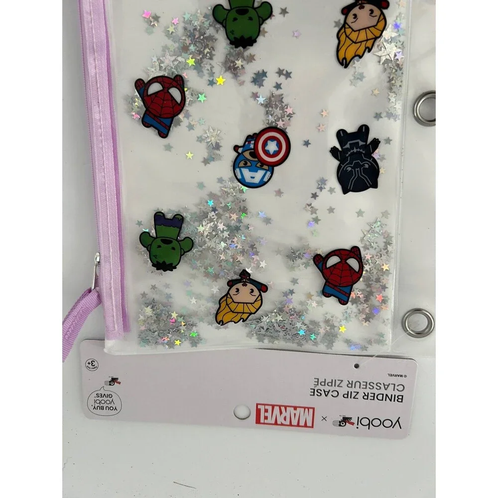Spider-man Marvel Pencil Bag and Erasers Bundle new